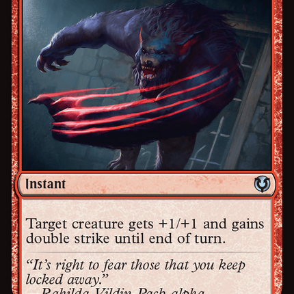 Uncaged Fury [Innistrad Remastered] Foil