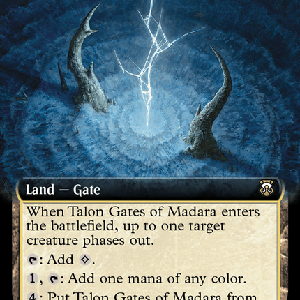 Talon Gates of Madara (Extended Art) [Modern Horizons 3 Commander] Foil