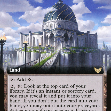 The Biblioplex (Extended Art) [Strixhaven: School of Mages]