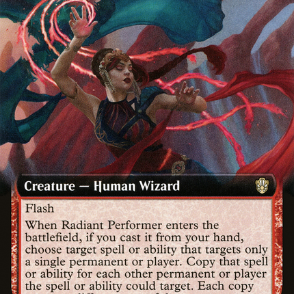 Radiant Performer (Extended Art) [Commander 2021]
