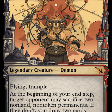 Rakdos, Patron of Chaos (Showcase) [Murders at Karlov Manor]