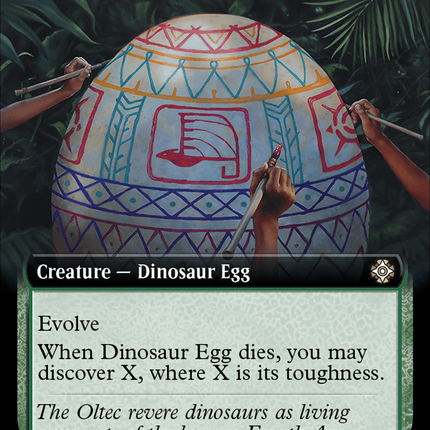 Dinosaur Egg (Extended Art) [The Lost Caverns of Ixalan Commander]