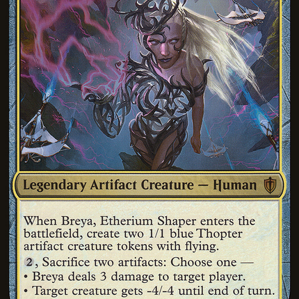 Breya, Etherium Shaper [Commander 2016 Oversized] Foil