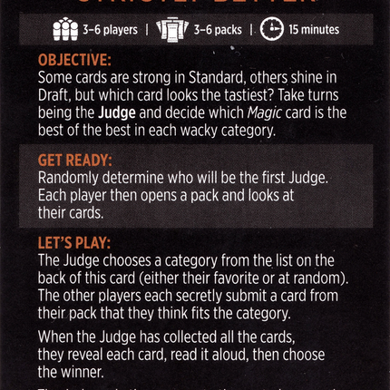 Strictly Better // Strictly Better (cont'd) [Strixhaven: School of Mages Minigames]