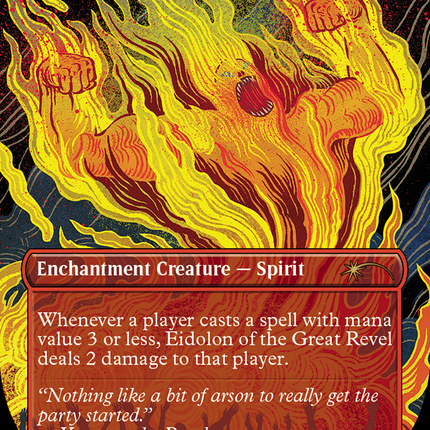 Eidolon of the Great Revel (Borderless) [Secret Lair Drop]