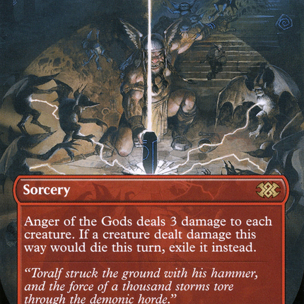 Anger of the Gods (Borderless) [Double Masters 2022]