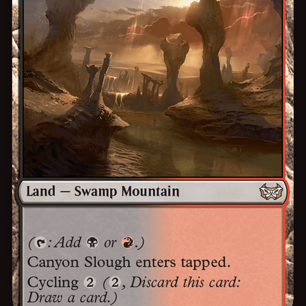 Canyon Slough [Duskmourn: House of Horror Commander]