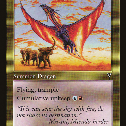 Firestorm Hellkite [Visions]