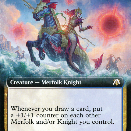 Vodalian Wave-Knight (Extended Art) [March of the Machine Commander]