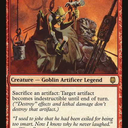 Slobad, Goblin Tinkerer [Darksteel]
