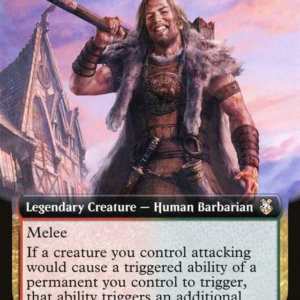 Wulfgar of Icewind Dale (Extended Art) [Forgotten Realms Commander]