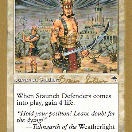 Staunch Defenders [World Championship Decks 1998]