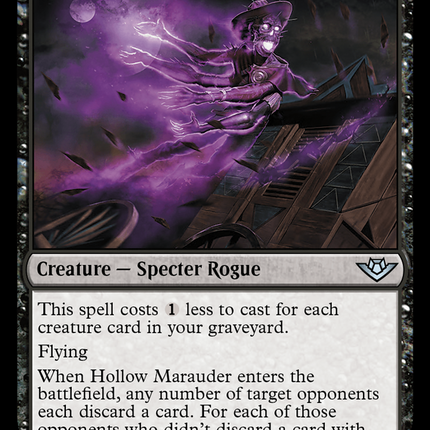 Hollow Marauder [Outlaws of Thunder Junction] Foil