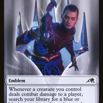 Kaito Shizuki Emblem [Kamigawa: Neon Dynasty Tokens]