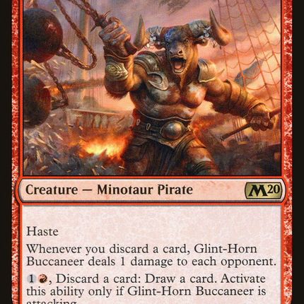 Glint-Horn Buccaneer [Core Set 2020]