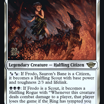 Frodo, Sauron's Bane [Tales of Middle-earth Promos] Prerelease Foil