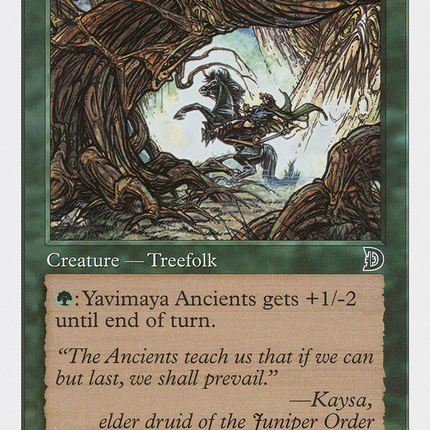 Yavimaya Ancients [Deckmasters]