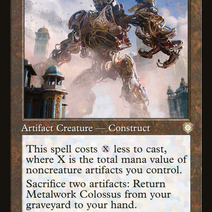 Metalwork Colossus (Retro) [The Brothers' War Commander]