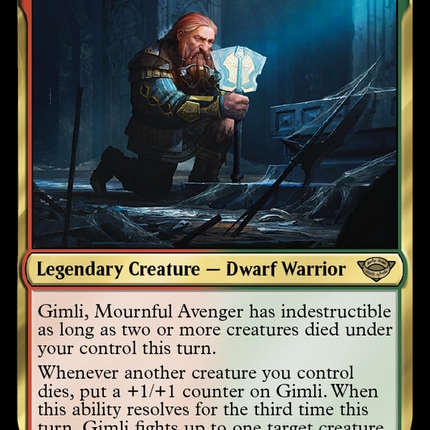 Gimli, Mournful Avenger [The Lord of the Rings: Tales of Middle-earth]