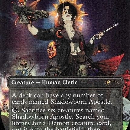 Shadowborn Apostle (Borderless) [Secret Lair Drop] Foil