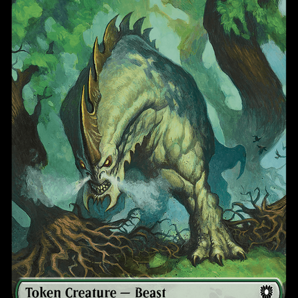 Beast [Bloomburrow Commander Tokens]