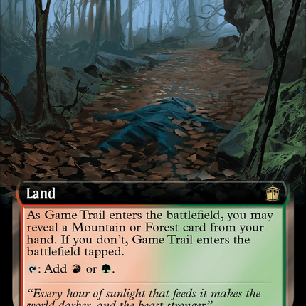 Game Trail (Extended Art) [Doctor Who]