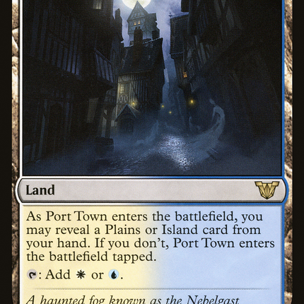 Port Town [Neon Dynasty Commander]