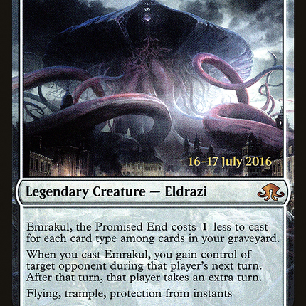 Emrakul, the Promised End [Eldritch Moon Promos] Prerelease Foil