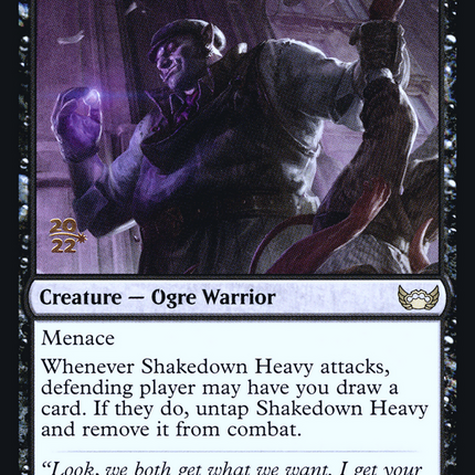 Shakedown Heavy [Streets of New Capenna Promos] Prerelease Foil