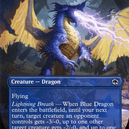 Blue Dragon (Borderless) [Adventures in the Forgotten Realms]