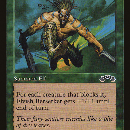 Elvish Berserker [Exodus]