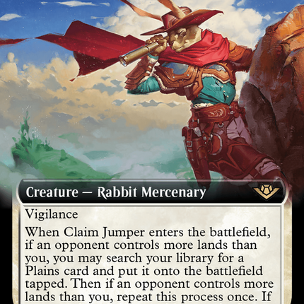 Claim Jumper (Extended Art) [Outlaws of Thunder Junction]