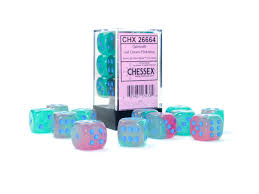 12 D6 Gel Green-Pink/Blue