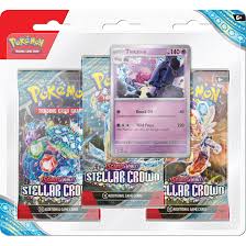 Pokémon Scarlet & Violet - Stellar Crown - 3-Pack Blister (Tinkaton)