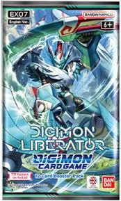 EX07 Digimon Liberator Booster Pack