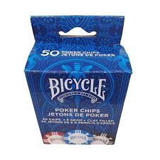 Bicycle - 8 Gram Clay Poker Chips 50ct