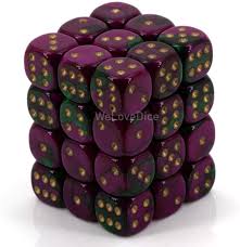 Gemini 36 D6 Green-Purple/Gold 12mm