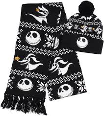 NIGHTMARE BEFORE CHRISTMAS - BEANIE SCARF COMBO