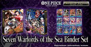 One Piece - Seven Warlords of the Sea 9-pocket Binder Set
