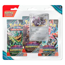 Pokémon Scarlet & Violet - Twilight Masquerade - 3-Pack Blister