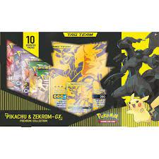 Pokémon TCG Pikachu and Zekrom-GX Tag Team Premium Collection