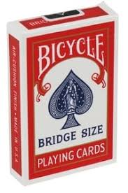 BICYCLE - Bridge Size  -  Playing cards