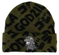 GODZILLA - Chibi Cuff Embroidered Beanie