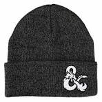 DUNGEONS AND DRAGONS - Logo Charcoal Beanie