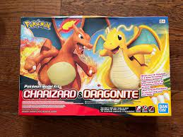Pokemon Charizard & Dragonite Model Kit Set