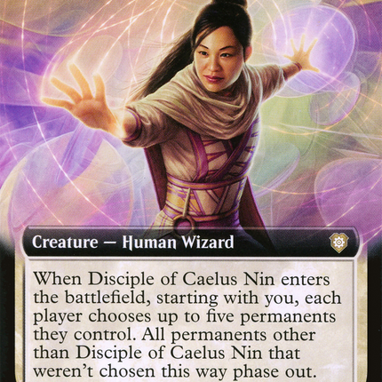 Disciple of Caelus Nin (Extended Art) [The Brothers' War Commander]