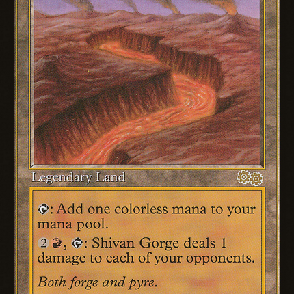 Shivan Gorge (Retro) [The List]