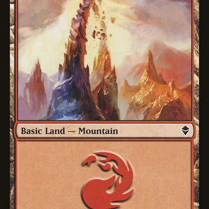 Mountain (244A) [Zendikar]