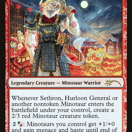 Sethron, Hurloon General [Year of the Ox 2021] Foil