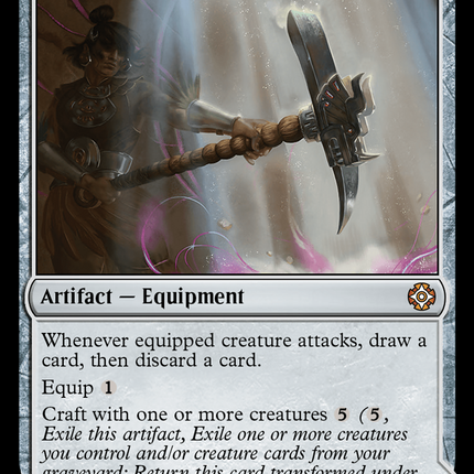 Paleontologist's Pick-Axe // Dinosaur Headdress [The Lost Caverns of Ixalan Commander]
